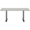 Pro hævesænkebord 180x80cm sortgrå lysgrå