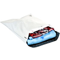 Q-connect Forsendelsespose 340x420mmhvid 100stk