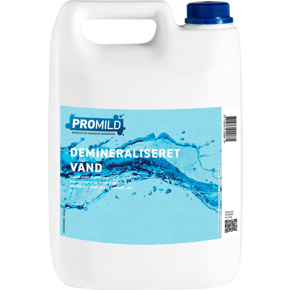 Promild demineraliseret vand 5L