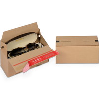 ColomPac Papkasse 195x95x90mm 2mm automatbund brun