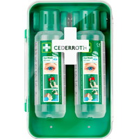 Cederroth øjenskylleskab + 500ml 2x øjenskyl