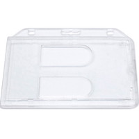 Kortholder til 2 kort klar frost