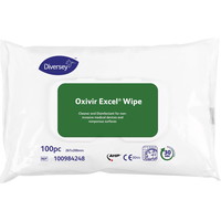 Diversey Oxivir Excel rengørings- og desinfektionservietter 20x27cm
