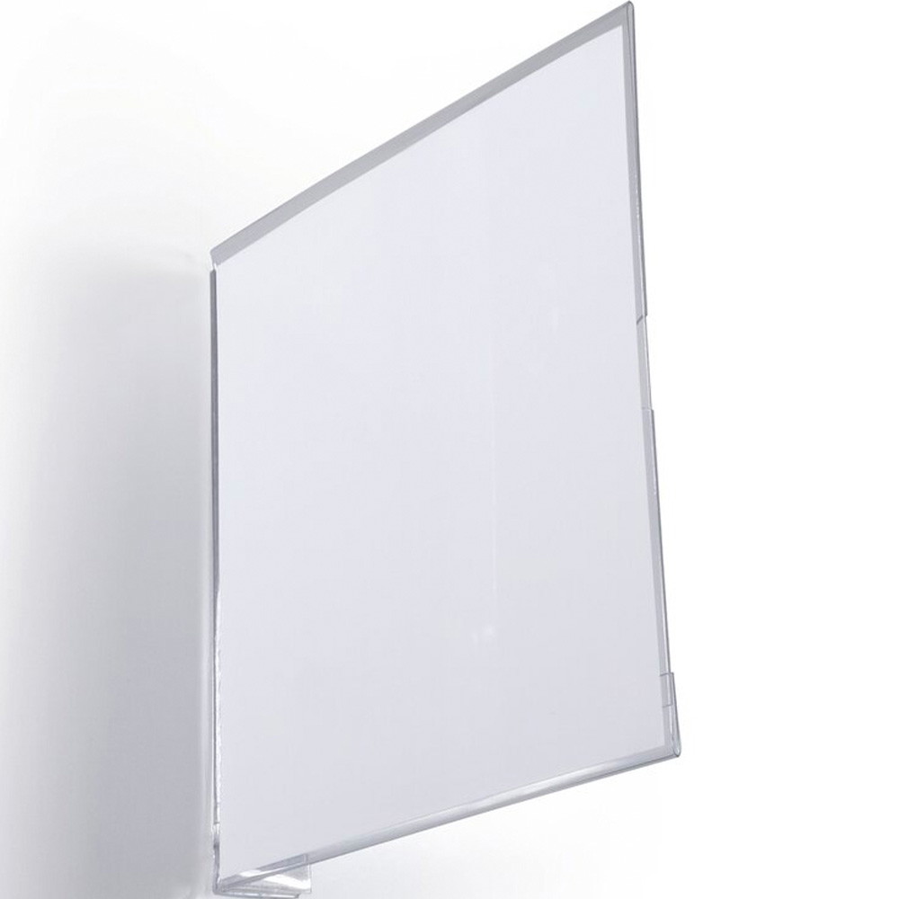Durable gangskilt til lagerreol selvklæbende 149x149mm transparent