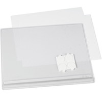 Durable vandtæt infolomme selvklæbende A5 transparent