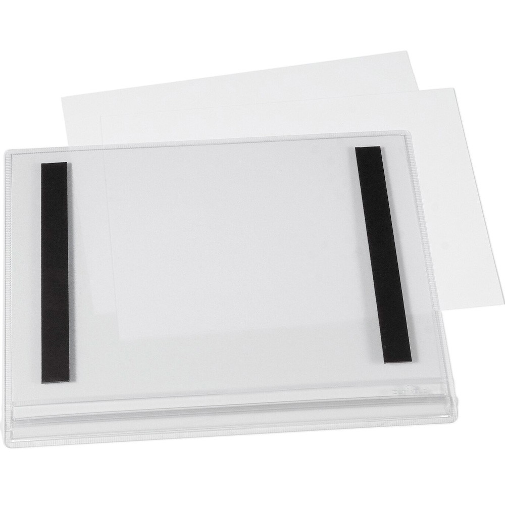 Durable vandtæt infolomme magnetisk A5 transparent