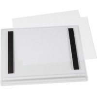 Durable vandtæt infolomme magnetisk A5 transparent