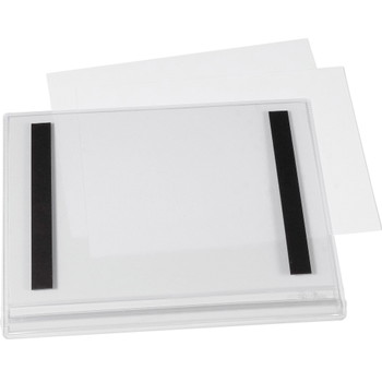Durable vandtæt infolomme magnetisk A5 transparent
