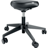 Leitz Ergo arbejdsstol Ø:60x46cm sort