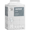 Katrin 100484 Plus håndklædeark 2-lags 20,3x32cm  W-fold hvid 1995ark