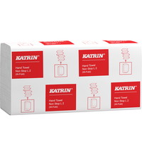 Katrin 100521 Non-Stop håndklædeark 2lags 20,3x24cm Z-fold hvid 3000ark