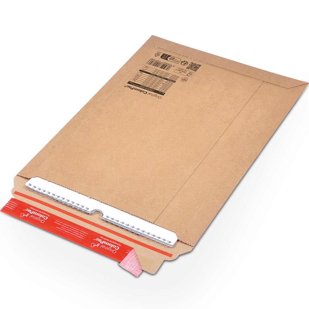 100 x ColomPac Papkuvert 290x400x50mm brun