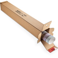 ColomPac Firkantet paprør 1008x108x108mm brun