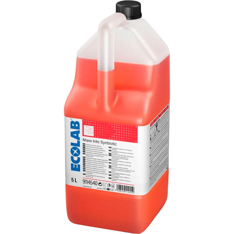 Ecolab Maxx Into Synbiotic sanitetsrengøring 5L