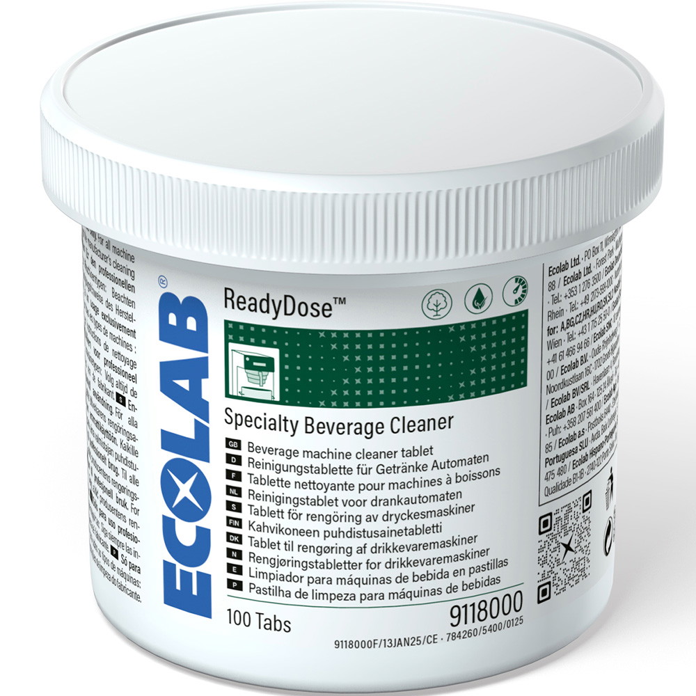 Ecolab ReadyDose Beverage rengøringstabs