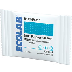 Ecolab ReadyDose universal rengøringstabs 3g 50 stk.
