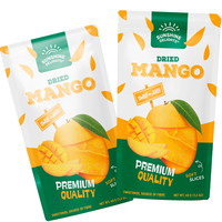 Sunshine Delight tørret mango i skiver 40g