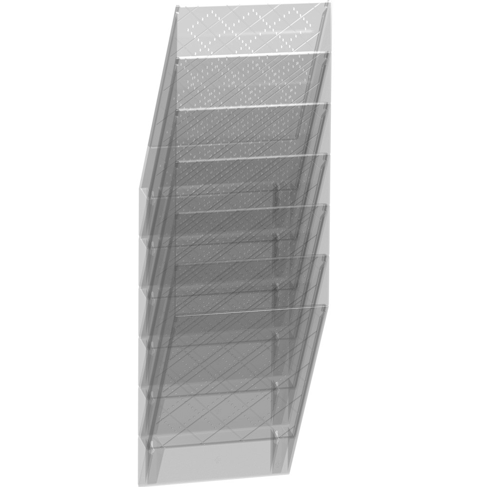 Twinco Twin Flexibel brochureholder A4 6rum vertikal transparent