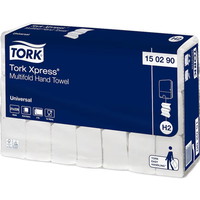 Tork 150290 Xpress multifold håndklædeark 2 lag H2 hvid