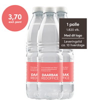 Kvik Logovand 0,50L m/logoetiket - 1 palle.