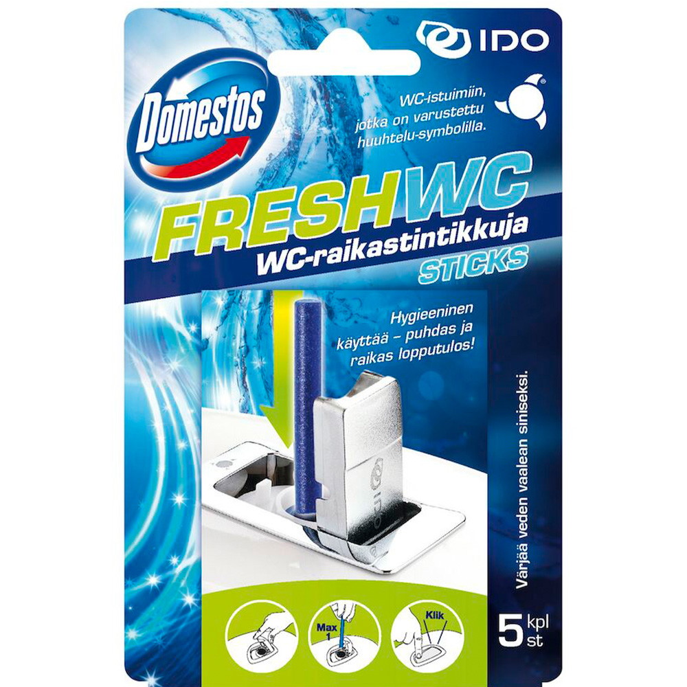 14 x Domestos Ocean rense/duft stick