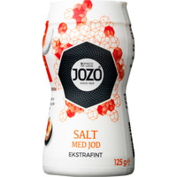 Jozo ekstrafint salt med jod 125g