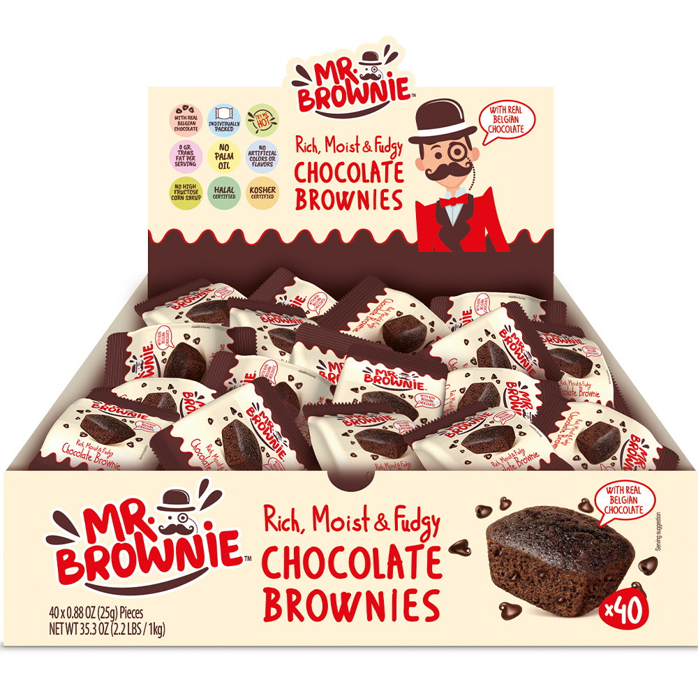 Mr.Brownie chokobrownie 40stk displaybox