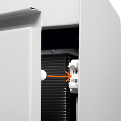 Durable DURASORT affaldsspand t/papir 55L blå