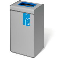 Durable DURASORT affaldsspand t/papir 55L blå