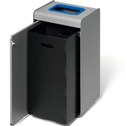 Durable DURASORT affaldsspand t/papir 55L blå