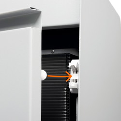 Durable DURASORT affaldsspand t/plast 55L gul