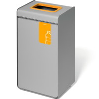 Durable DURASORT affaldsspand t/plast 55L gul