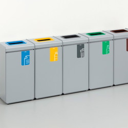 Durable DURASORT affaldsspand t/restaffald 55L antracitgrå