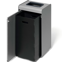 Durable DURASORT affaldsspand t/restaffald 55L antracitgrå