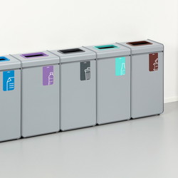 Durable DURASORT affaldsspand t/glas 55L lysegrøn