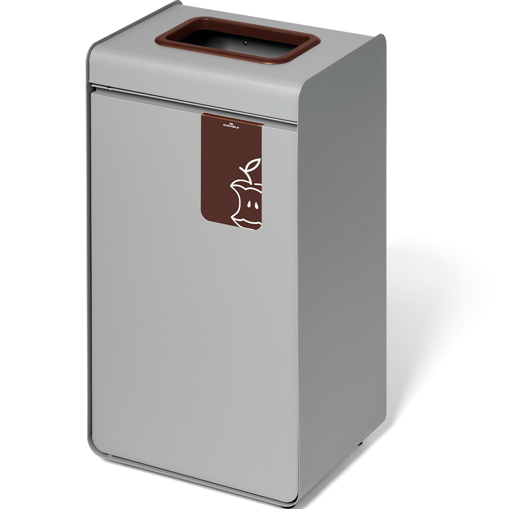 Durable DURASORT affaldsspand t/madaffald 55L brun