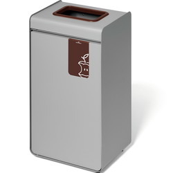 Durable DURASORT affaldsspand t/madaffald 55L brun