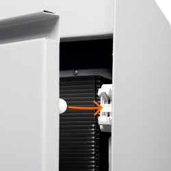 Durable DURASORT affaldsspand t/madaffald 55L brun