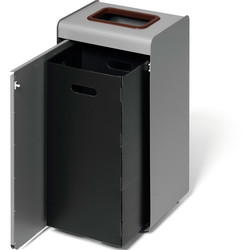 Durable DURASORT affaldsspand t/madaffald 55L brun