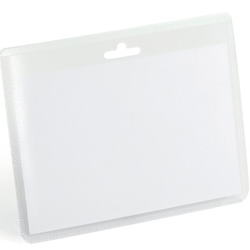 Durable navneskilt m/eurohul transparent 60x90mm