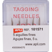 Apli fine nål til tekstilpistol 5stk