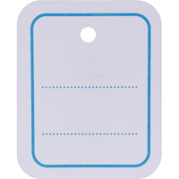 Apli prismærker t/tekstilpistoler 30x37mm hvid 1000stk