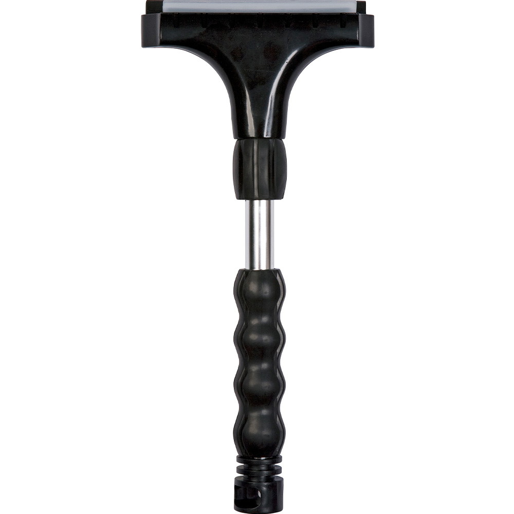 Alaska isskraber m/skaft 28cm sort