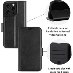 Dbramante1928 Oslo Pro cover iPhone 16 sort