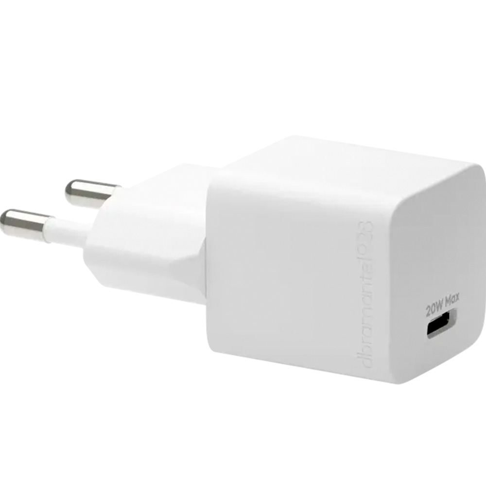Dbramante1928 Re-Charge Pro vægopladerr USB-C 20W hvid
