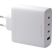 Dbramantelader1928 RE-Charge IT vægoplader 3xUSB-C 140W +1xUSB-A hvid