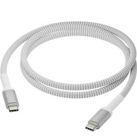 Dbramante1928 Re-charge Pro USB-C til USB-C flettet kabel 1.2m hvid