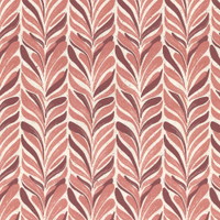 Gavepapir Bladmønster 57cmx160m bordeaux