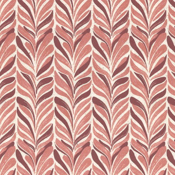 Gavepapir Bladmønster 57cmx160m bordeaux