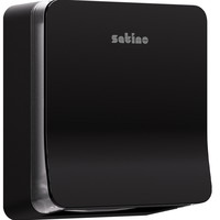 Satino  Folded dispenser S til håndklædeark V+C sort